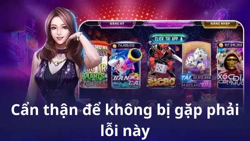 Tránh lỗi khi đăng ký 789club